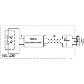 Консольный светодиодный светильник Galad Виктория LED-110-ШБ1/К50(5Y) 110W 11100Lm 635x290x130мм 5кг