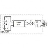 Консольный светодиодный светильник Galad Виктория LED-165-К/К50(5Y) 165W 17850Lm 825x315x130мм 6кг