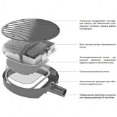 Консольный светодиодный светильник Galad Омега LED-100-ШБ1/У50 100W IP65 13000Lm 619x427x118mm 09279