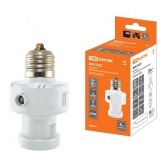 Фотореле TDM ФРЛ-Т-Е27 100Вт 15лк c таймером