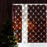 Гирлянда Сеть Neon-Night 2х3м, 432LED белый IP65 свечение с динамикой, белый каучук, 230В