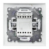 Выключатель 2-клавишный EKF PROxima 10А IP20 Валенсия белый