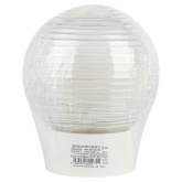 Светильник ЭРА НБП 01-60-004 с прямым основанием Гранат стекло IP20 E27 max 60W D150 шар