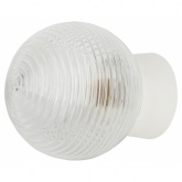 Светильник ЭРА НБП 01-60-004 с прямым основанием Гранат стекло IP20 E27 max 60W D150 шар