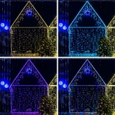 Гирлянда Нить 10м 100LED RGB 230 В IP65 свечение с динамикой (при использовании контроллера)