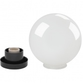 Светильник садово-парковый ЭРА НТУ 02-60-251 шар белый D250mm Е27