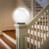 Светильник садово-парковый ЭРА НТУ 02-100-301 шар белый D300mm Е27