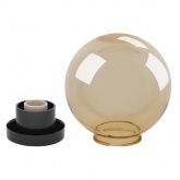 Светильник садово-парковый ЭРА НТУ 01-60-253 шар золотистый D250mm Е27