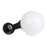 Светильник садово-парковый ЭРА НБУ 01-60-251 шар опал с настенным крепежом D250mm Е27