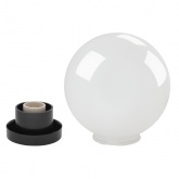 Светильник садово-парковый ЭРА НТУ 01-60-201 шар белый D200mm Е27