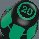 Отвертка звездочка Wera TORX TX 20 x 100mm Kraftform Plus 367