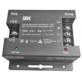 Контроллер ИЭК с ПДУ радио (черный) W-WW 2 канала 12В 144Вт для мультибелой ленты