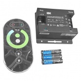 Контроллер ИЭК с ПДУ радио (черный) W-WW 2 канала 12В 144Вт для мультибелой ленты