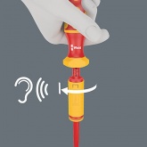 Отвертка ручка-держатель Wera изолированная динамометрическая 1,2 - 3,0 Nm Kraftform 7441 VDE 1000V