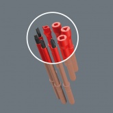 Сменный стержень Wera ключ для электрошкафов квадрат 8,1mm Kraftform Kompakt VDE 97 VK 1000V