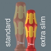 Изолированная отвертка Wera крест-шлиц PlusMinus PZ/S2 x 100mm зауженная 165 iS PZ/S VDE 1000V