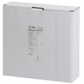 Светильник подвесной ЭРА PL3 GR/SN металл, E27, d245мм, шагрень серый/сатин никель