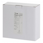 Светильник подвесной ЭРА PL4 WH/SN металл, E27, d203мм, шагрень белый/сатин никель