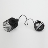 Светильник подвесной ЭРА PL5 BK металл, E27, d110мм, черный