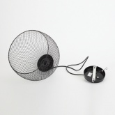 Светильник подвесной ЭРА PL7 BK металл, E27, d280мм, черный