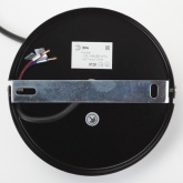 Светильник подвесной ЭРА PL8 BK металл, E27, d170мм, черный