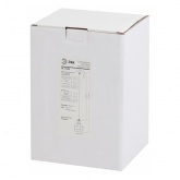 Светильник подвесной ЭРА PL11 BK металл, E27, d160мм, черный