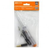 Отвертка-пробник (индикатор) TDM ЭкспертЭлектрик автомобильная 6-24В 135мм, провод 0,5м