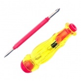 Отвертка-пробник (индикатор) TDM с комбинированным жалом, ЭкспертЭлектрик 100-500В 160мм