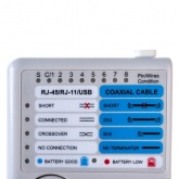 Тестер кабеля Rexant универсальный 5 в 1 RJ-45+RJ-11/RJ-12+1394+USB+BNC 3468