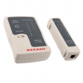 Тестер кабеля Rexant RJ-45+RJ-11 (HT-C004) (TL-468)