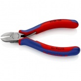 Кусачки боковые Knipex 125мм для пластмассы с двухкомпонентными рукоятками