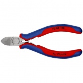 Кусачки боковые Knipex 125мм для пластмассы с двухкомпонентными рукоятками