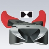 Кусачки боковые Knipex 250мм повышенной мощности фосфатированные с однокомпонентными рукоятками