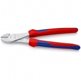 Кусачки боковые Knipex 250мм особой мощности хромированные с друхкомпонентными рукоятками