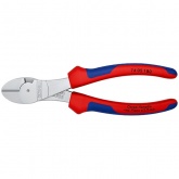 Кусачки боковые Knipex 180мм особой мощности хромированные с друхкомпонентными рукоятками