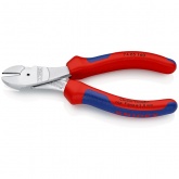 Кусачки боковые Knipex 160мм особой мощности хромированные с друхкомпонентными рукоятками