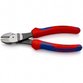 Кусачки боковые Knipex 180мм особой мощности фосфатированные с друхкомпонентными рукоятками