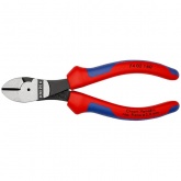 Кусачки боковые Knipex 160мм особой мощности фосфатированные с друхкомпонентными рукоятками