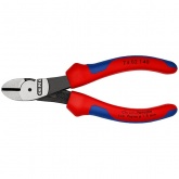 Кусачки боковые Knipex 140мм особой мощности фосфатированные с друхкомпонентными рукоятками