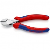 Кусачки боковые Knipex 160мм особой мощности хромированные с друхкомпонентными рукоятками