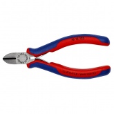 Кусачки боковые Knipex 125мм фосфатированные с двухкомпонентными рукоятками