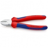 Кусачки боковые Knipex 180мм хромированные с двухкомпонентными рукоятками