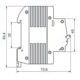 Автоматический выключатель ИЭК ВА47-29 1Р 16А 4,5кА характеристика С (автомат электрический)