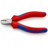 Кусачки боковые Knipex 125мм фосфатированные с двухкомпонентными рукоятками