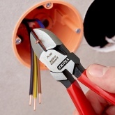 Кусачки боковые Knipex 160мм фосфатированные с однокомпонентными рукоятками