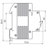 Автоматический выключатель ИЭК ВА47-29 3Р 25А 4,5кА характеристика В (автомат электрический)