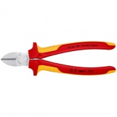 Кусачки диэлектрические Knipex 180мм двухкомпонентные ручки VDE 1000V