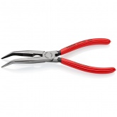 Длинногубцы Knipex изогнутые с режущими кромками 160мм фосфатированные однокомпонентные рукоятки