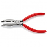 Длинногубцы Knipex изогнутые с режущими кромками 160мм фосфатированные
