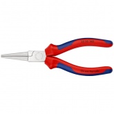 Круглогубцы прямые Knipex 160мм хромированные с двухкомпонентными рукоятками